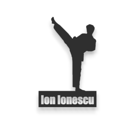 🏆 Artă 2D – Trofeu Karate