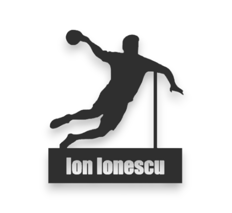 🏆 Artă 2D – Trofeu Handbal