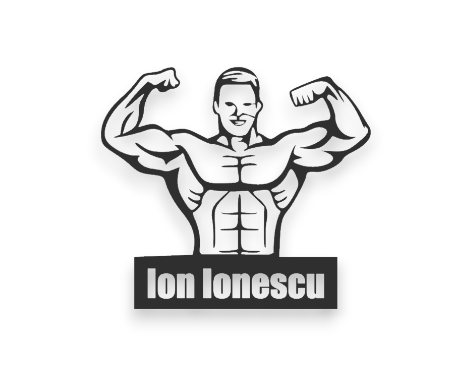 🏆 Artă 2D – Trofeu Body Builder