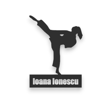 🏆 Artă 2D – Trofeu Karate