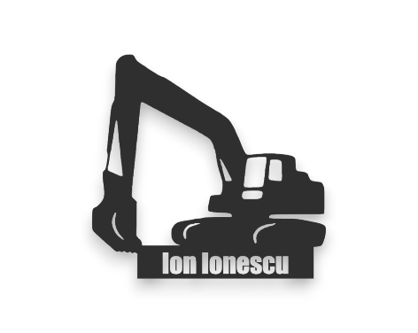 🏆 Artă 2D – Trofeu Excavator