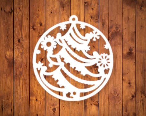 Ornamente de Crăciun printate 3D - bradut impodobit