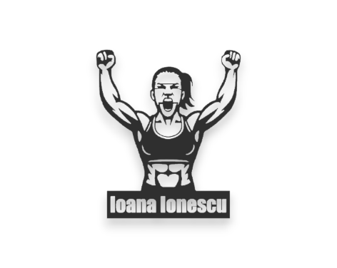 🏆 Artă 2D – Trofeu Body Builder