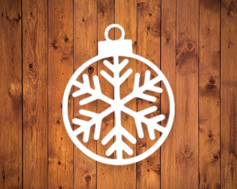 Ornamente de Crăciun printate 3D - fulg de nea