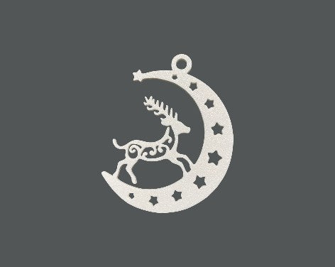 Ornamente de Crăciun printate 3D - ren
