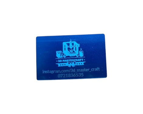 Carte vizita metal