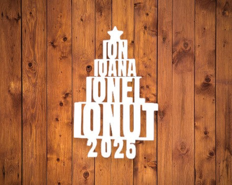 Ornament Personalizat de Crăciun - Bradul Familiei 🎄