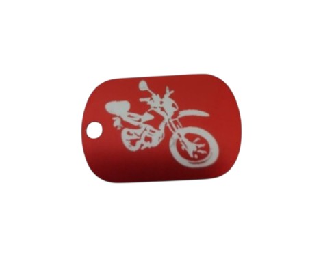 Breloc metalic – personalizat prin gravură laser