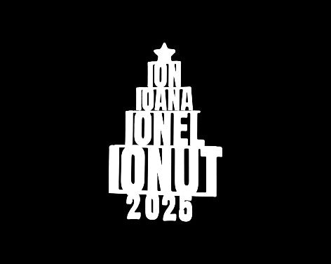 Ornament Personalizat de Crăciun - Bradul Familiei 🎄